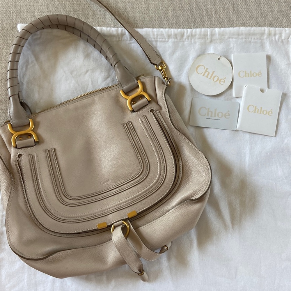 Chloe Medium Marcie bag ‘Abstract White’ hard to find color